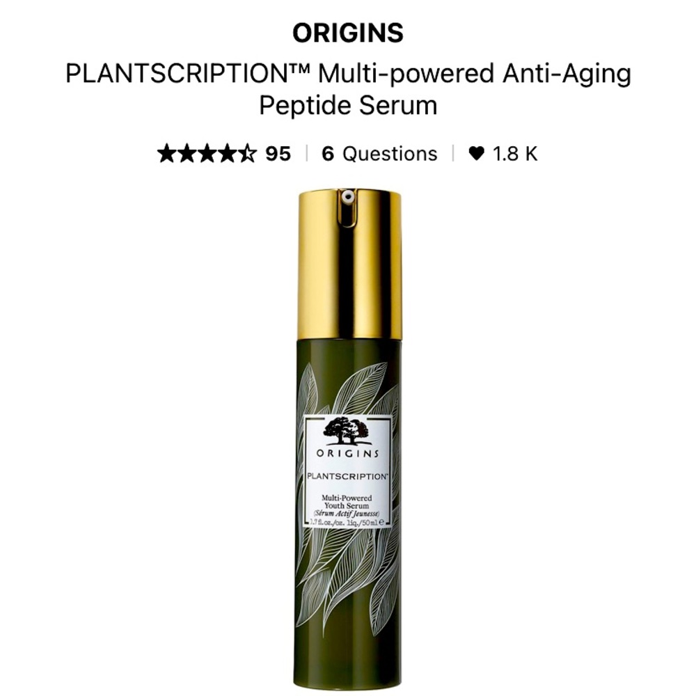 Origins Multi-powered Anti-Aging Peptide Serum